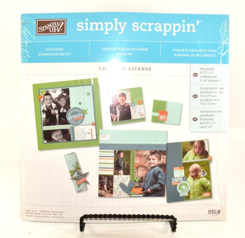 KIT SIMPLY SCRAPPIN " LICENZA CREATIVA " PROGETTATO PER SCRAPBOOKING 12 X 12 - Foto 5 di 14