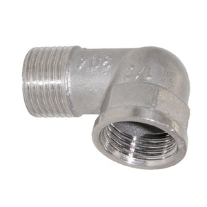 dn15 elbow fitting connector degree pipe stainless double steel end