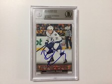 Richard Panik Signed Upper Deck UD Young Guns YG Card RC Slabbed Beckett BAS a