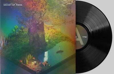 Video Game Lofi: Secret Of Mana - Black Vinyl LP Record - BLIND - VGL VGM