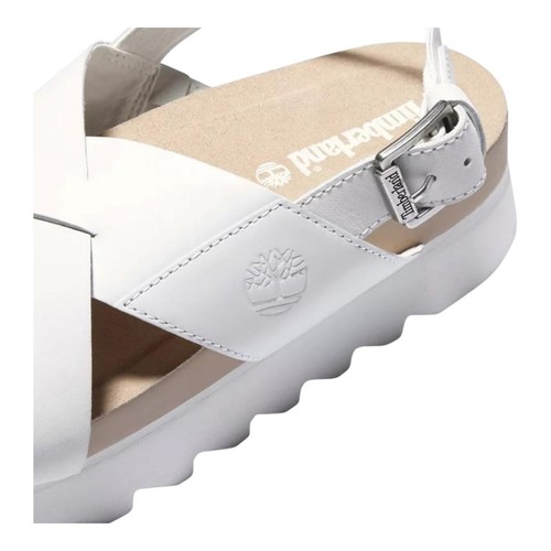 Timberland Santa Monica Sunrise White Leather OrthoLite Comfort Sz AU7 UK5 EU38 - Picture 6 of 6