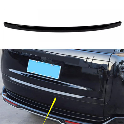 For LR Range Rover 2023-24 Gloss Black Rear Door Trunk Lid Tailgate Strip Cover