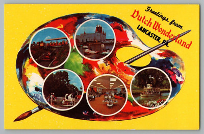 Dutch Wonderland Lancaster Pennsylvania Postcard