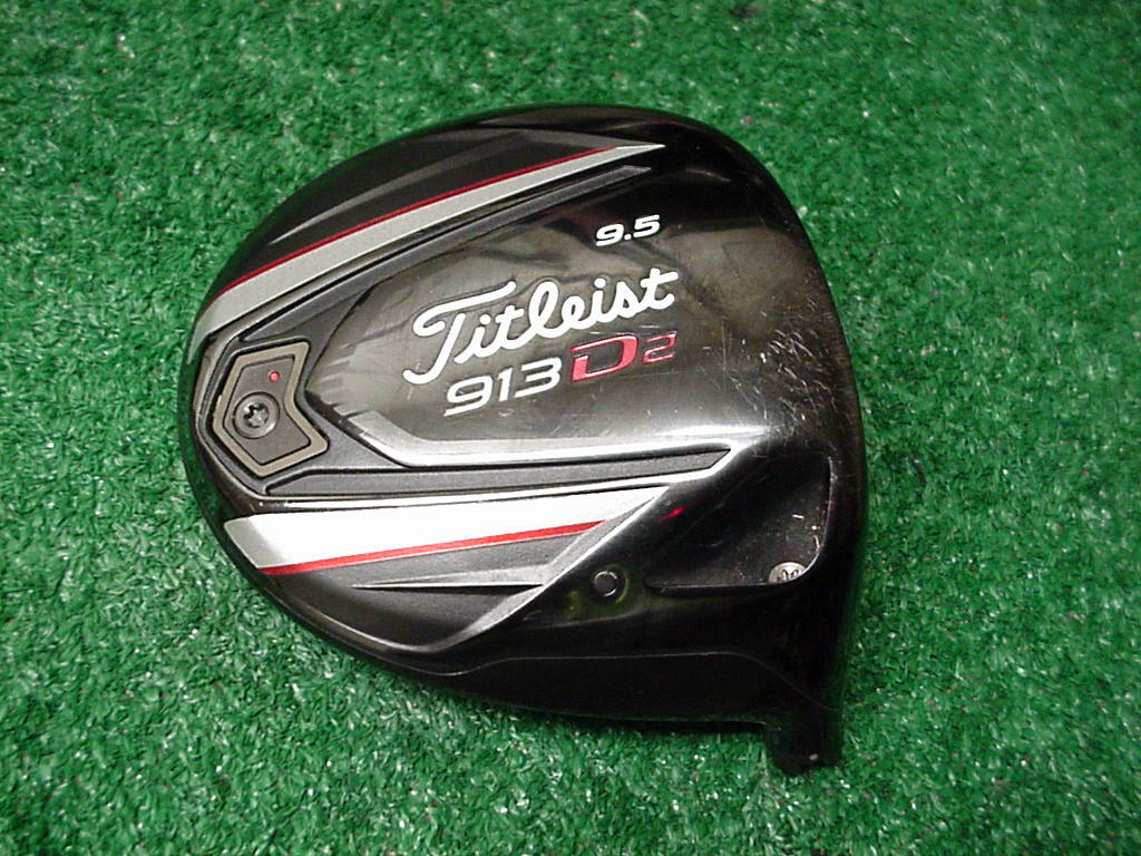 Titleist 913D ドライバー 9.5度 Nice Titleist 913 D2 9.5 degree Driver Head & Screw | eBay