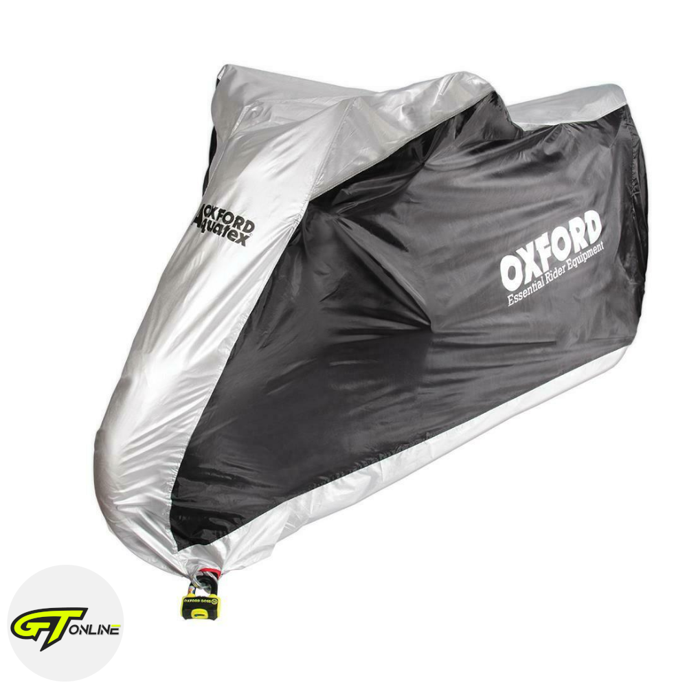 Oxford CV204 Aquatex Large Motorcycle Scooter Outdoor Waterproof Bike Cover