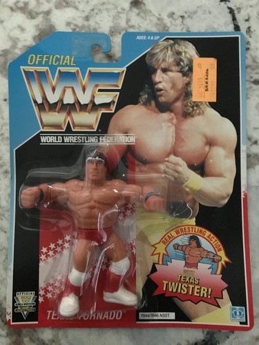 WWF wwe Vintage Wrestler Blue Card TEXAS TORNADO K...