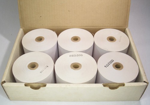 Hewlett Packard HP 9270-0479 6 Rolls Thermal Printer Paper 2.25"x250' Unused - Photo 3/3