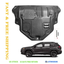 Front Skid Plate For Jeep Cherokee 2019-2023 Impact Resistant Engine Guard Cover