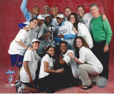 2007 PHOENIX MERCURY CHAMPIONS 8X10 WNBA LICENSED PHOTOGRAPH PONDEXTER TAYLOR ++