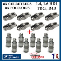 Linguet Culbuteur Poussoir FüR C-MAX Fiesta S-MAX Mondeo Focus 1.4 1.5 1.6 Tdci