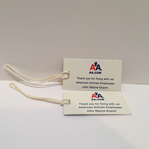 American Airlines Luggage Tag with ID 