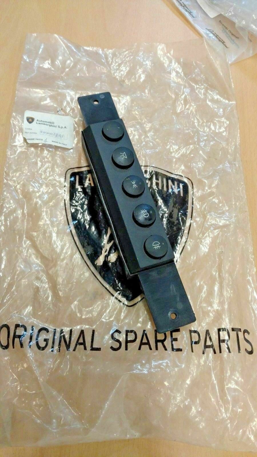 LAMBORGHINI MURCIELAGO DASHBOARD SWITCHBOARD OEM 413941567 MANUAL GEARBOX 