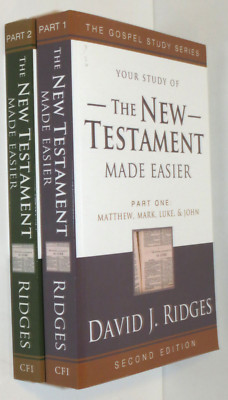 The NEW TESTAMENT MADE EASIER 2x PBs Set - David Ridges, Mormon 2014 ...