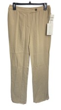 Valentino 100% Virgin Wool Women’s Dress Pants Beige Size 6 Luxury