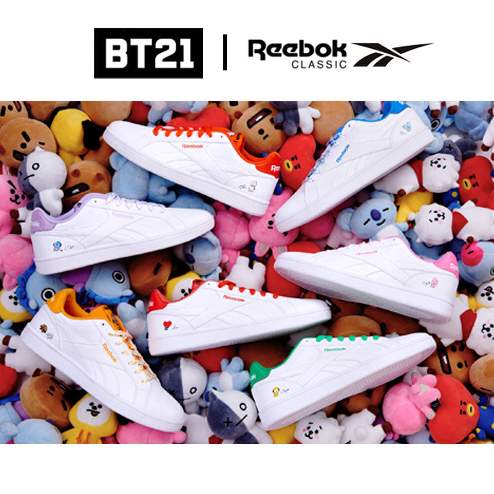 BTS BT21 OfficiaI Authentic Goods COMPLETE2LCS Shoes by Reebok Classic | eBay