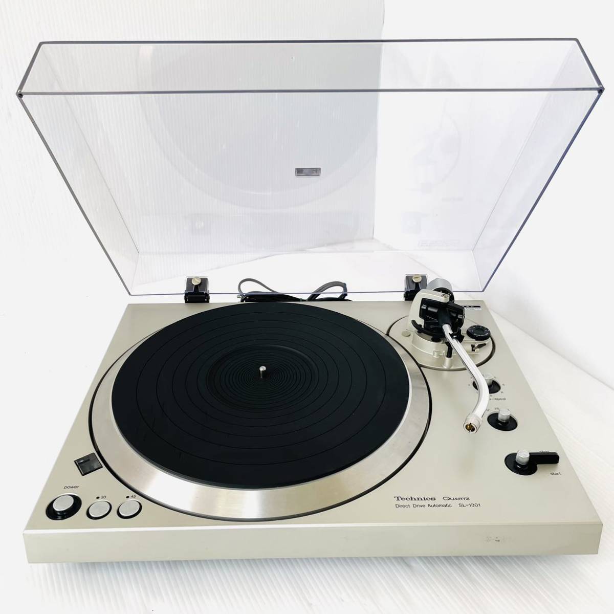 Technics テクニクス SL-1301 ターンテーブル 進ん Technics テクニクス SL-1301 ターンテーブル 進ん