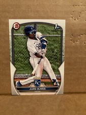 BP-136 Juan Olmos 2023 Bowman Paper 1st Lot Of 39 Royals