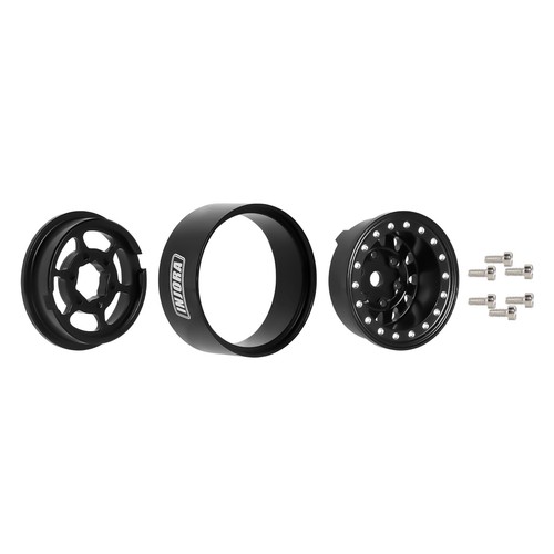 INJORA CNC 1.0 Beadlock Wheel Rims -2.85mm Offset for Enduro24 SCX24 TRX4M FCX24 - Picture 5 of 8