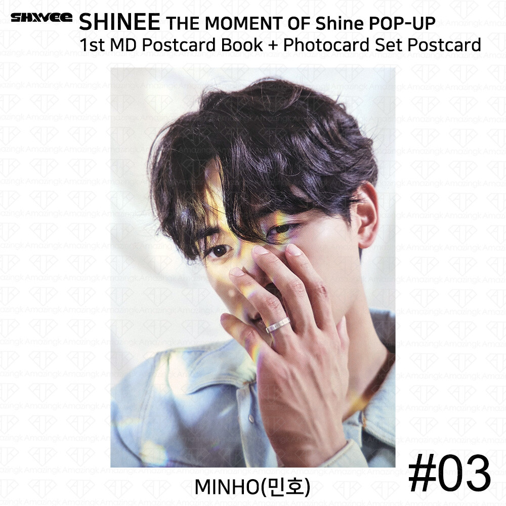 SHINee The Moment of Shine Pop Up 1st MD Postcard Book Onew Key