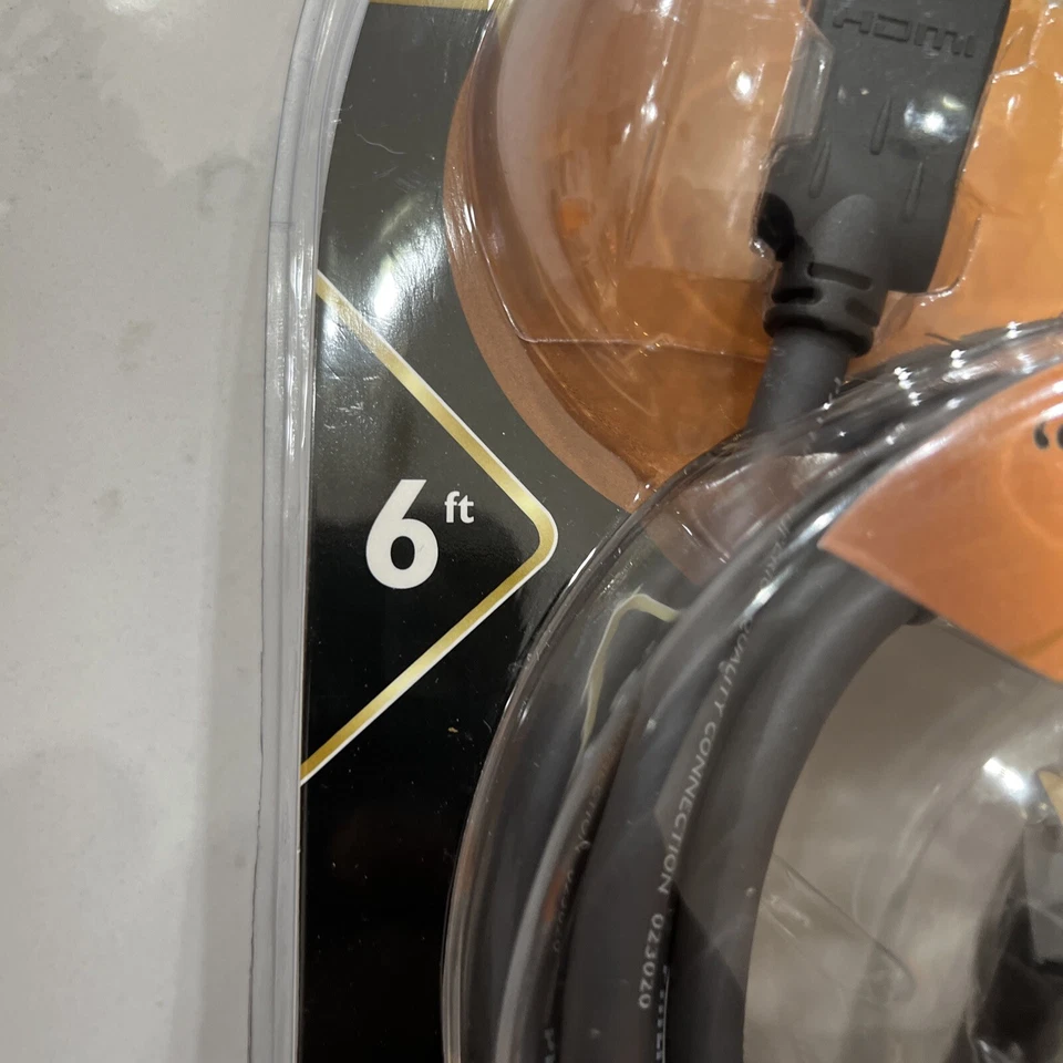 Philips PXT1196 24K Gold HDMI/DVI Conversion Cable 6 ft PXT1000 High Performance - Image 3 of 4