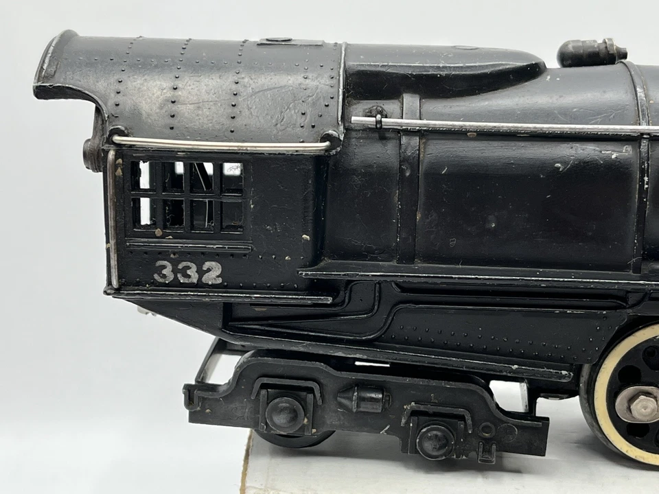 Gilbert American Flyer S Gauge 332 (DC) Locomotive and Tender From 1948/49 Only - Image 3 of 4