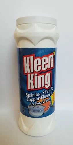 KLEEN KING STAINLESS STEEL & COPPER CLEANER 14 OZ NEW ORIGINAL