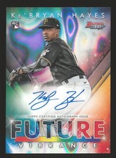 2021 Bowman's Best KE'BRYAN HAYES Future Vibrance Auto Lava /50