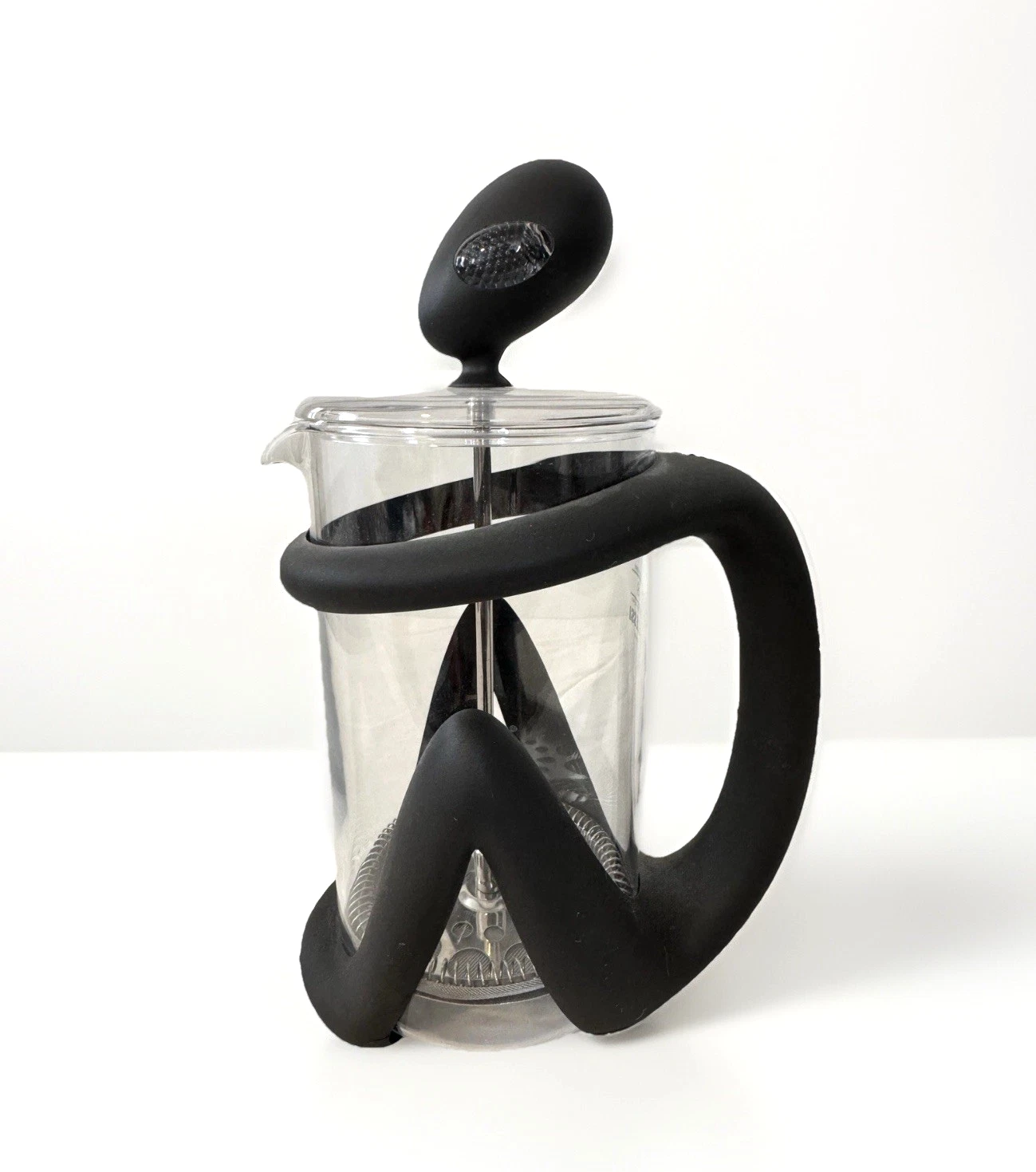 s-l1600 Alessi Inka Alien French Press Coffee Maker 8 cups glass metal plastic