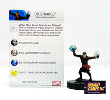 Marvel Heroclix Dr. Strange 005 w/ Card Amazing Spider-Man Set