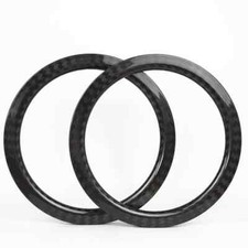 2 Pc 16 349 25mm Depth 38mm Width Bmx Bicycle Tubeless Rim Brake Carbon Rim