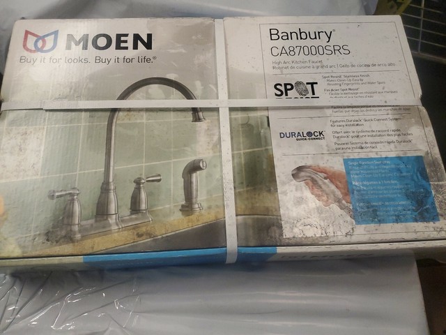 Moen Model 87000 Banbury High Arc Kitchen Faucet Parts Not A