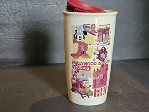 New Starbucks Disney Parks Hollywood Studios Mickey Ceramic Tumbler