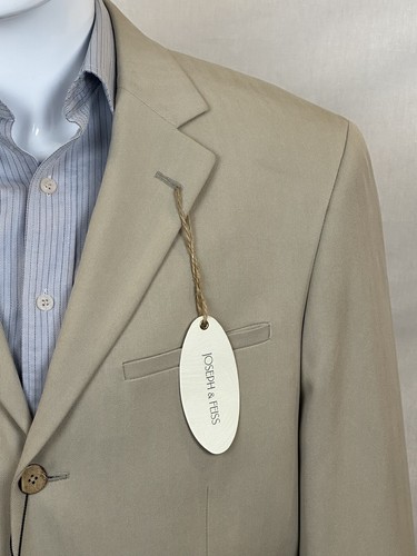 NWT Silk Blazer - Joseph & Feiss International - 40L - Picture 2 of 14