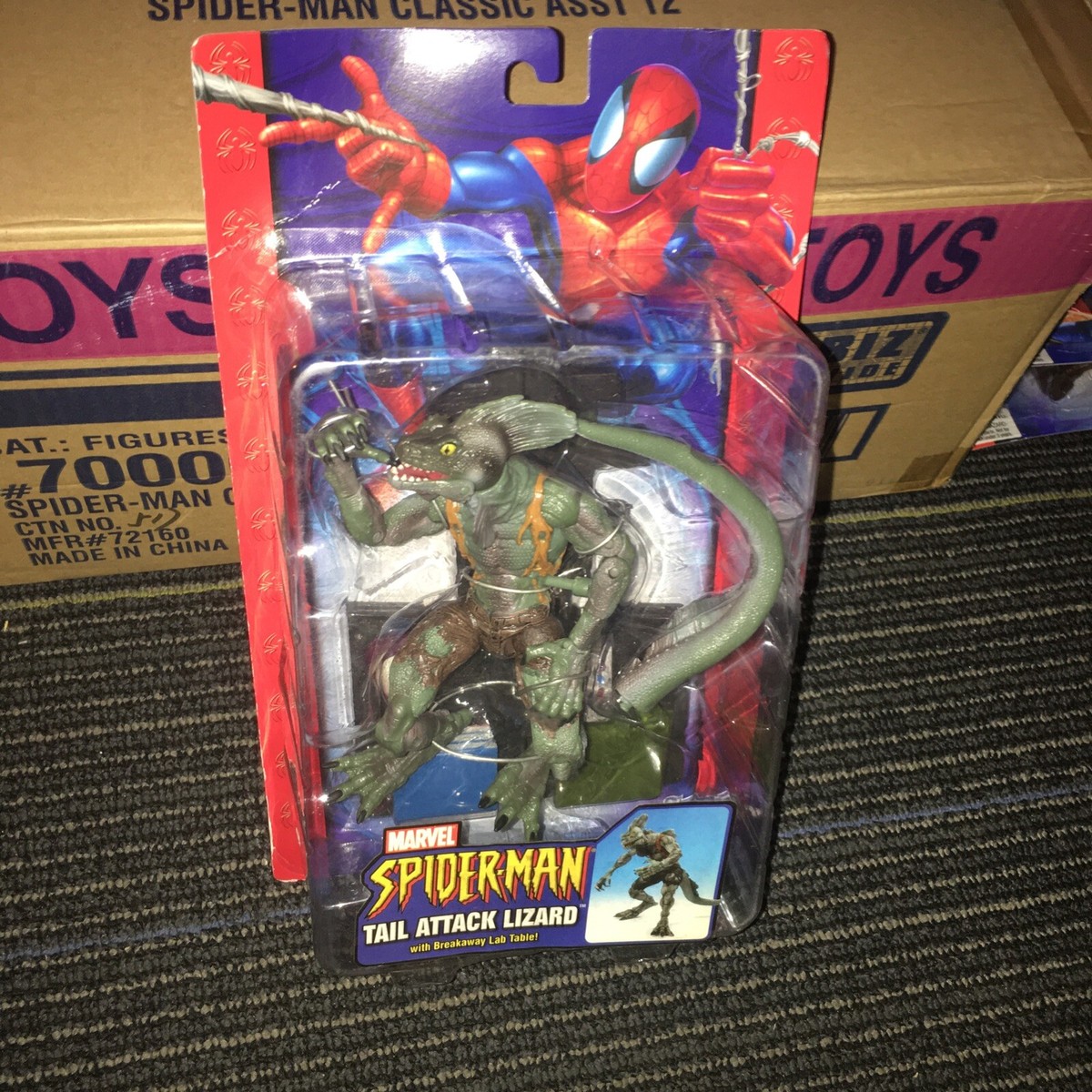 MARVEL LEGENDS SPIDER-MAN CLASSICS TAIL ATTACK ULTIMATE