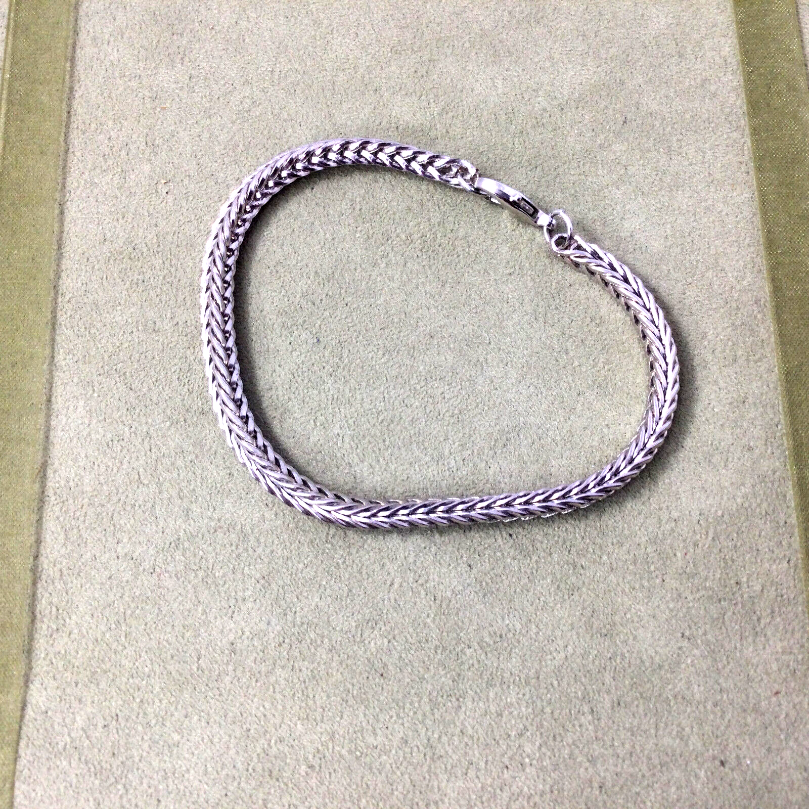 Silver Snake Chain Bracelet 8