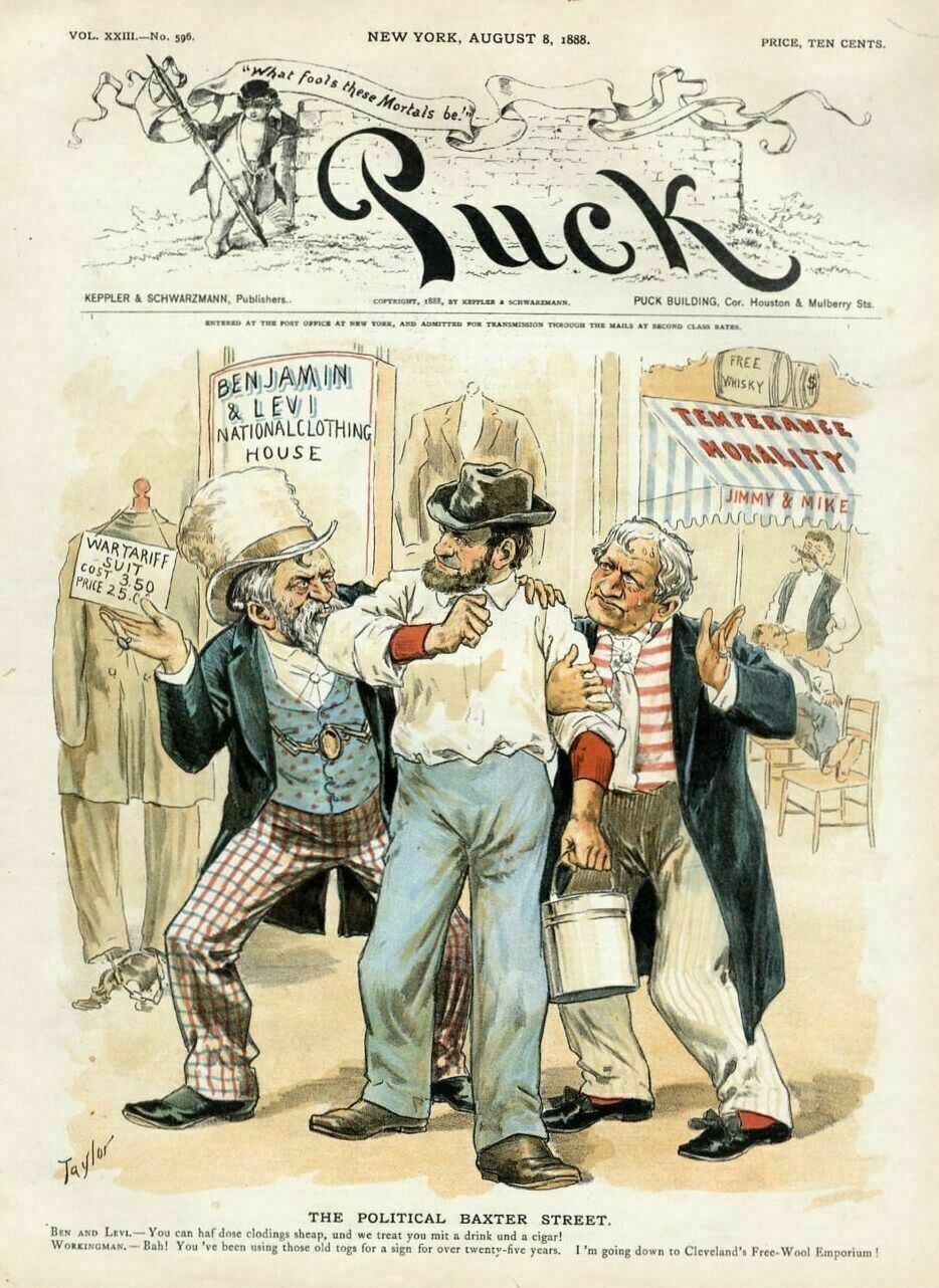 LEVI NATIONAL CLOTHING HOUSE POLITICAL BAXTER STREET TEMPERANCE EARLY LEVI