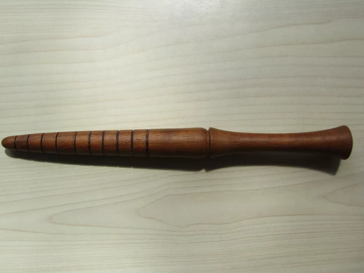 Vintage Hand Made Garden Dibber Wooden Measurements Garden Tool Primitive