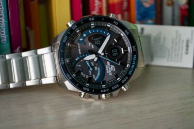 Casio Edifice ECB-10DB-1B Smartphone Link Bluetooth Chronograph