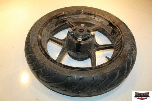 2009 Kawasaki Ninja EX650 Rear Wheel W Firelli 160/60 ZR 17 M/C 69W Tire