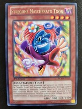 CARTA YU-GI-HO LCYW STREGONE MASCHERATO TOON IT110 RARA 1°EDIZIONE