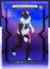 Phidarian Mathis Commanders RC 2022 Obsidian Purple Flood Ultra Rare SSP /16 🔥