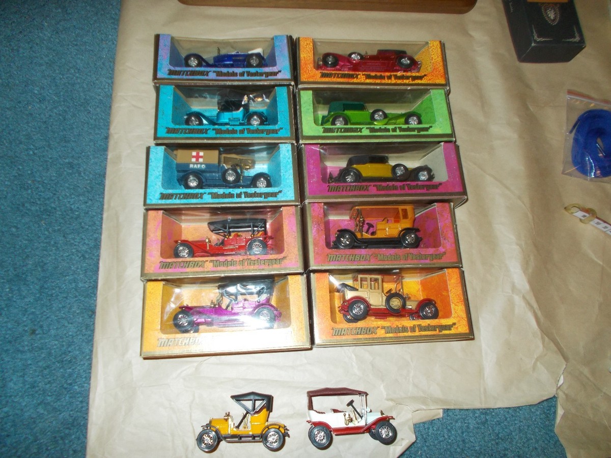 ヴィンテージ マッチボックス モデルオブイエスタイヤー ミニカー 12 Matchbox VINTAGE Models Of Yesteryear | eBay