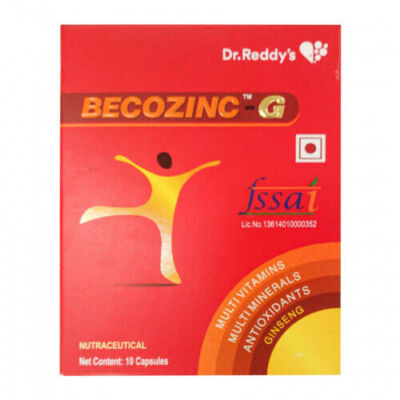 DR. REDDY Becozinc G, Vitamins & Minerals 30 Tablets+ FREE DELIVERY