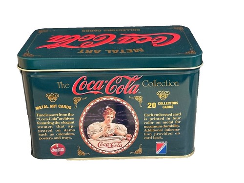 1982 Worlds Fair Collectibles Knoxville TN Tin Metal Coca-Cola