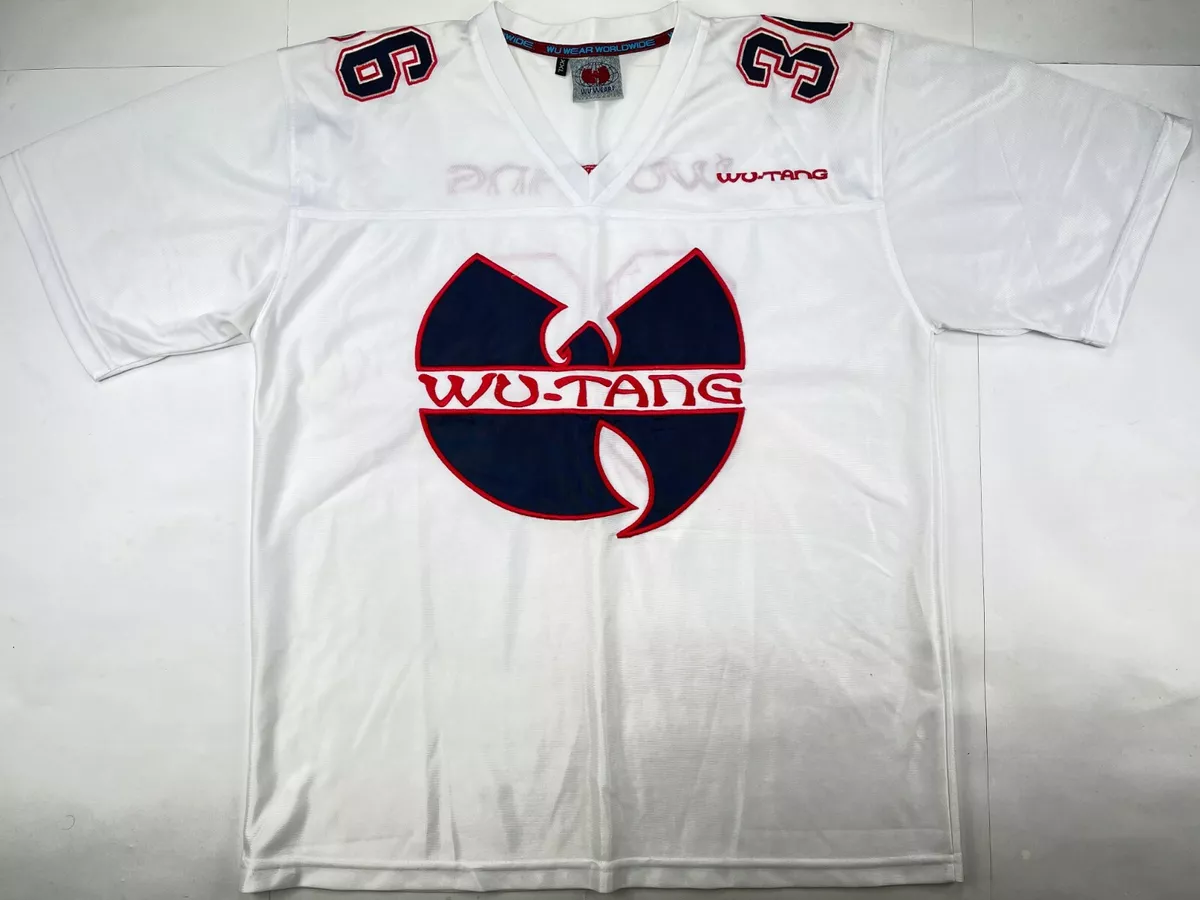 WU WEAR t-shirt, vintage hip hop jersey, 90s, Wu Tang Clan 1990s hip hop size XL