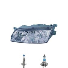 Scheinwerfer links inkl. OSRAM Lampen H1 H7 für Hyundai H-1 Kasten H-1/Starex