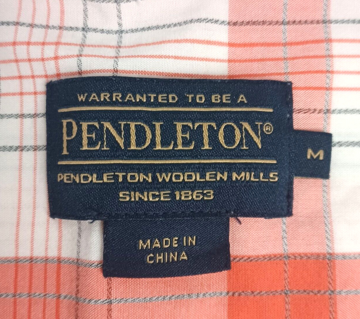 Pendleton Men's Short Sleeve Button Down Shirt Me… - image 7