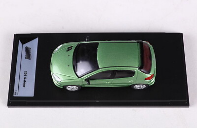 SHADOW 1/64 Scale Peugeot 206 Green Diecast Car Model Toy Gift NIB
