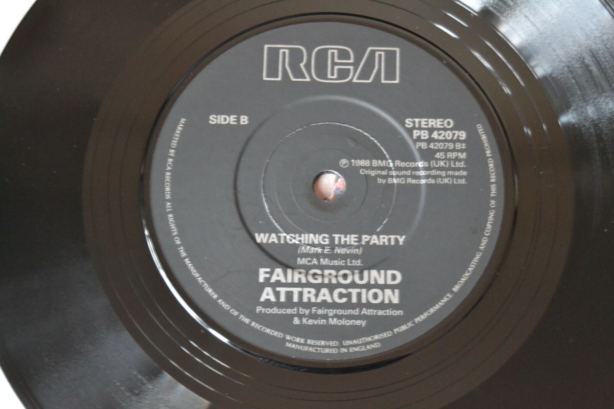 Fairground Attraction ‎– Find My Love 7'' Vinyl 1988 RCA ‎– PB