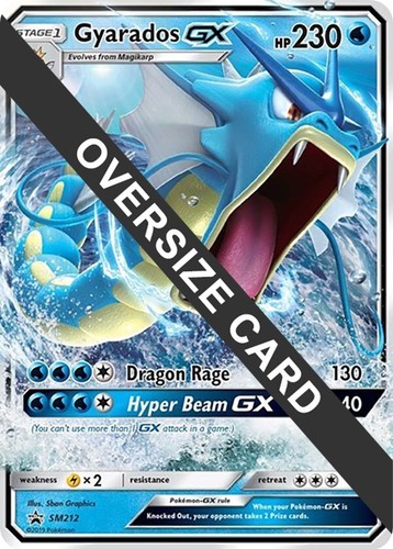 Pokemon TCG SM212 Gyarados GX Foil Promo Black Star Rare Card | eBay